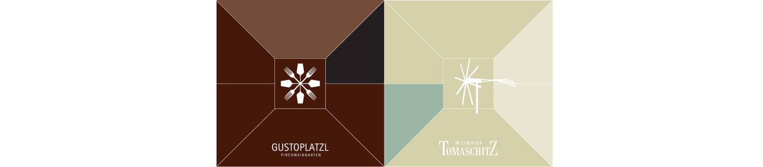 gustoplatzl, Corporate Design, Logo, Werbung, Klappotetz, Weinschenke, Rost, Klöch, Tomaschitz, 