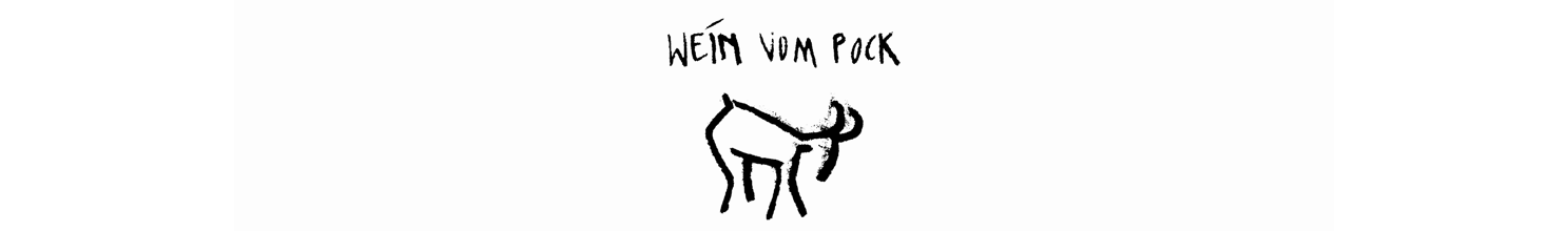 Wein vom Pock, Corporate Design, Ziegenbock, Illustration, Redesign, rot und blau, Tischaufsteller, Visitenkarte